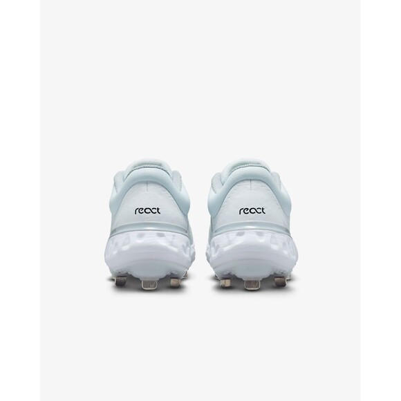 Nike Alpha Huarache Elite 4 Low Baseball Cleats FD2745 100 White Men's Size 9.5 - Picture 6 of 8